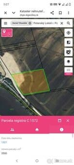 Orná pôda Horné Trhovište 3500m2