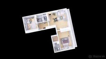 3 – IZBOVÝ BYT BYTČA S PREDZÁHRADKOU NOVOSTAVBA, 110 m2