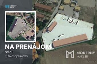 Na prenájom výrobno-skladový areál vo Svätoplukove (pri Nitr