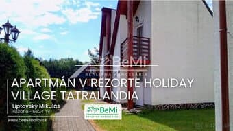Dvojpodlažný apartmán Tatralandia