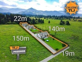 EXKLUZÍVNE iba v TUeality ponúkam investičný pozemok ...