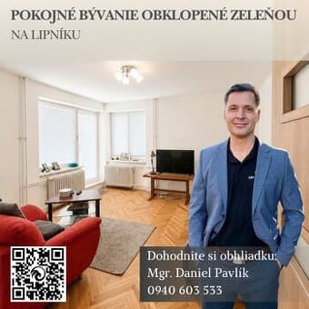 Pokojné bývanie obklopené zeleňou - 2i byt na Lipníku