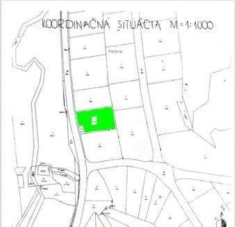 Pozemok v obci Pribiš časť Poľana