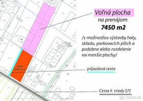 Prenájom pozemku v obci Veľké Blahovo na podnikateľské účely