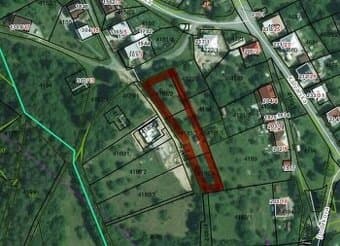 Stavebný pozemok o rozlohe 1880 m2 Nová Baňa
