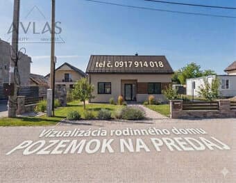Slnečný pozemok všetky IS, 1577m2, priamo v strede obce
