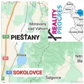 INVESTIČNÝ STAVEBNÝ POZEMOK 675 m2 SOKOLOVCE - PIEŠŤANY