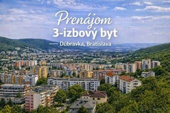 🏡Krásny priestranný 3-izbový byt, 2xloggia, Dúbravka