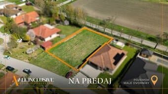 ALL INCLUSIVE | Na predaj 1046 m² stavebný pozemok, Malé Dvo