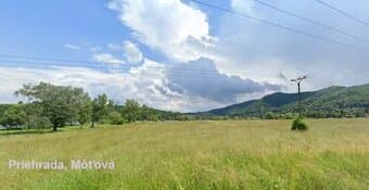 Pozemky 300m2-5000m2 pri priehrade, pôda, les- urbár. Môťová